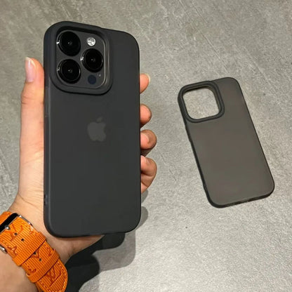 Coque Silicone Souple Antichoc Transparent pour iPhone 13 Pro - Noir