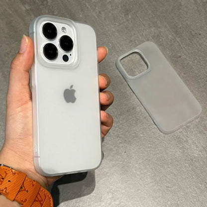 Coque Silicone Souple Antichoc Transparent pour iPhone 13 Pro - Blanc