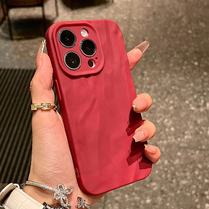 Coque Silicone Souple Design Élégant pour iPhone 14