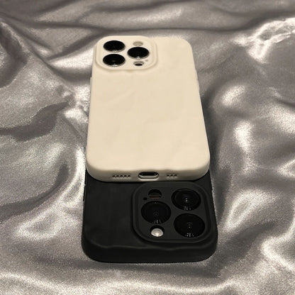 Coque Silicone Souple Design Élégant pour iPhone 14