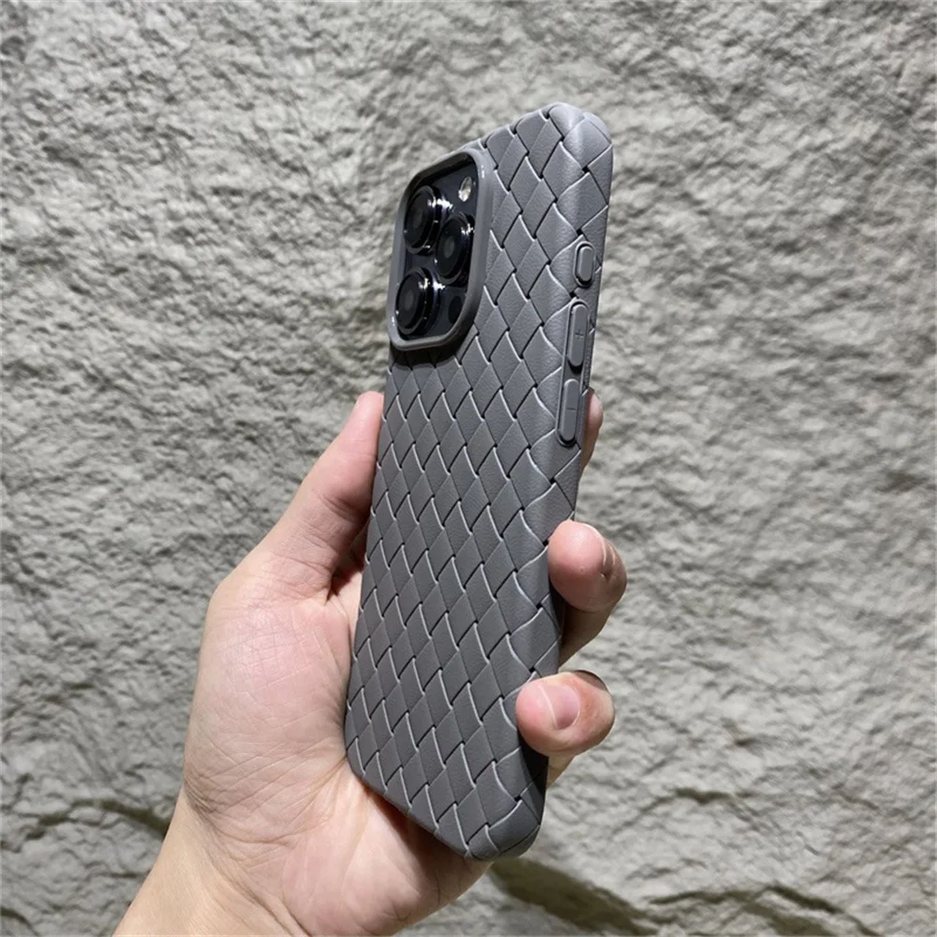 Coque Silicone Tissée Antichoc avec Dissipation Thermique pour iPhone 16 Plus