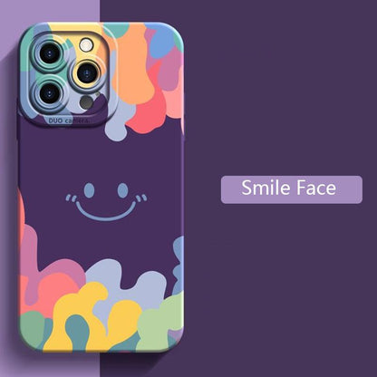 Coque Smiley en Silicone pour iPhone 16 Pro Max - Coque Wiqeo 10€-15€, Coque, iPhone 16 Pro Max, Silicone Wiqeo, Déstockeur de Coques Pour iPhone
