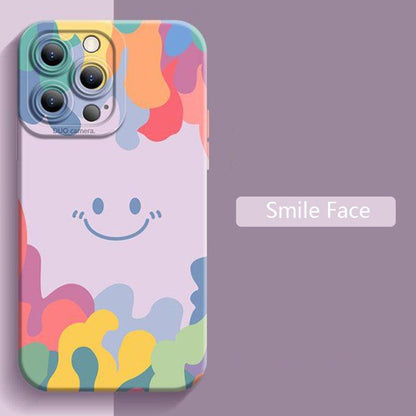 Coque Smiley en Silicone pour iPhone 16 Pro Max - Coque Wiqeo 10€-15€, Coque, iPhone 16 Pro Max, Silicone Wiqeo, Déstockeur de Coques Pour iPhone