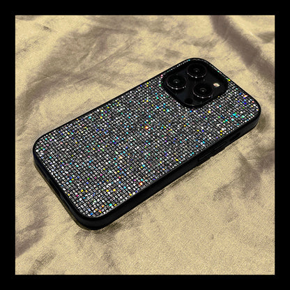 Coque Souple à Paillettes Scintillantes pour iPhone 16 - Gris