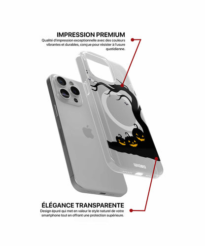 Coque sourires citrouille pour iPhone