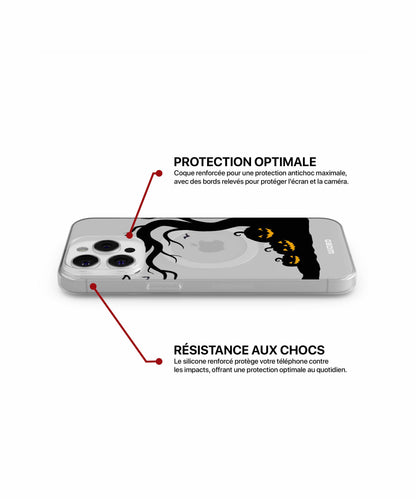 Coque sourires citrouille pour iPhone