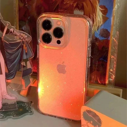 Coque Transparent Antichoc Brillant Souple Luxe pour iPhone 15 Pro