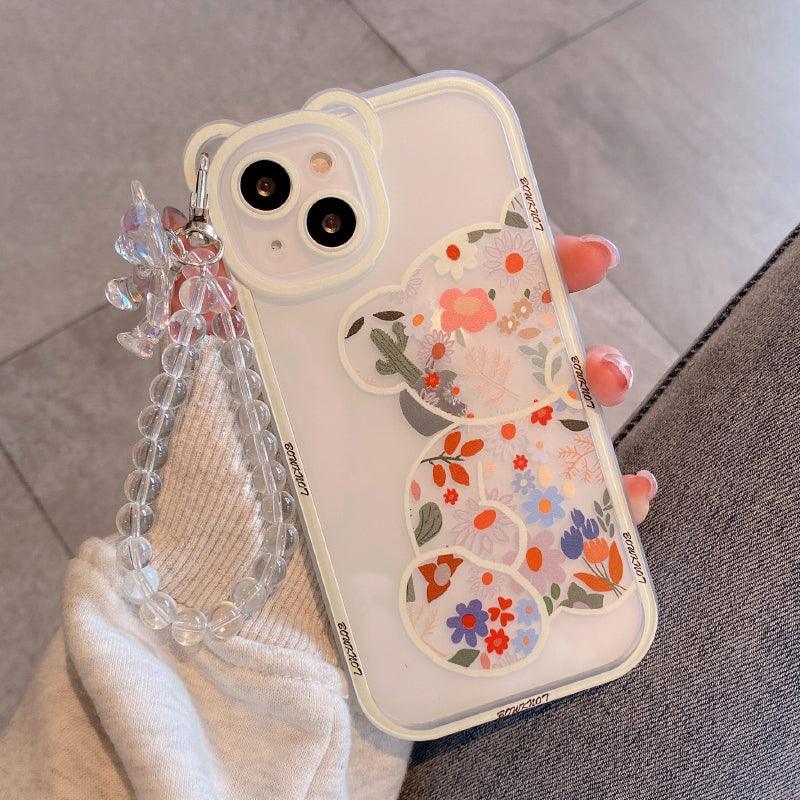 Coque Transparente avec Chaine Pendante pour iPhone 16 Pro Max
