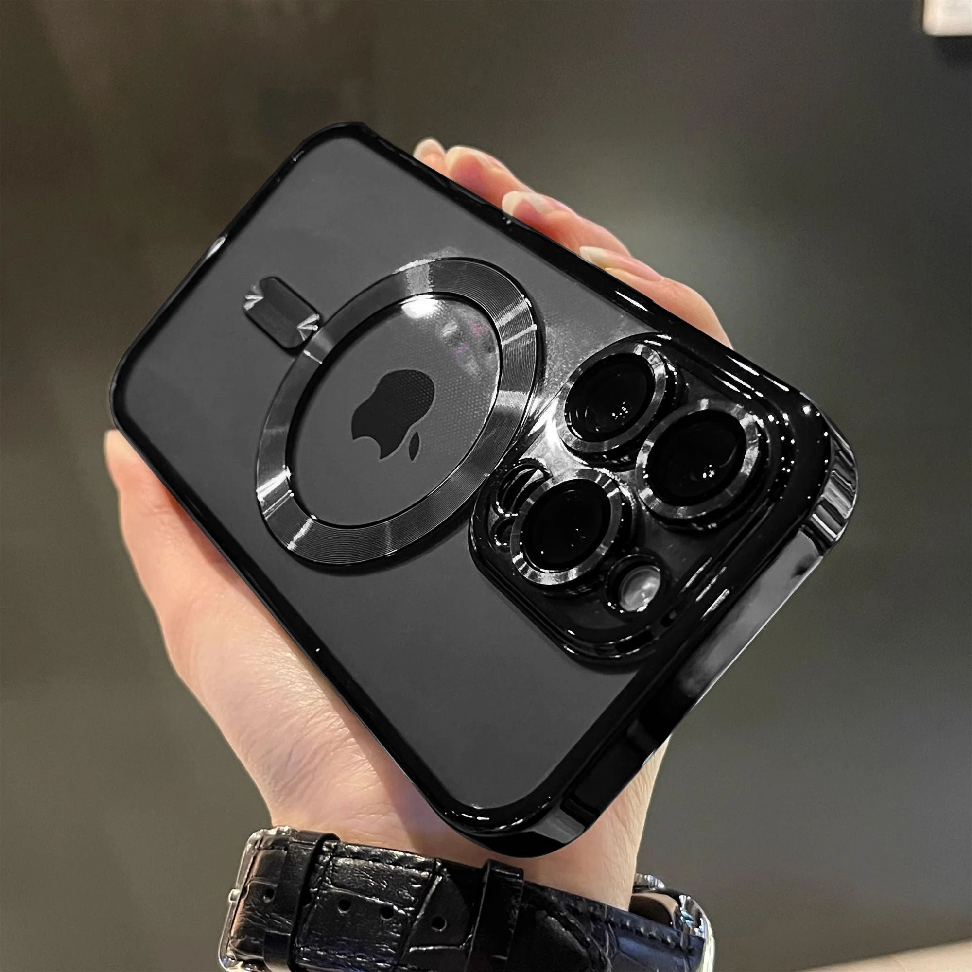 Coque Transparente Magnétique MagSafe de Luxe pour iPhone 13