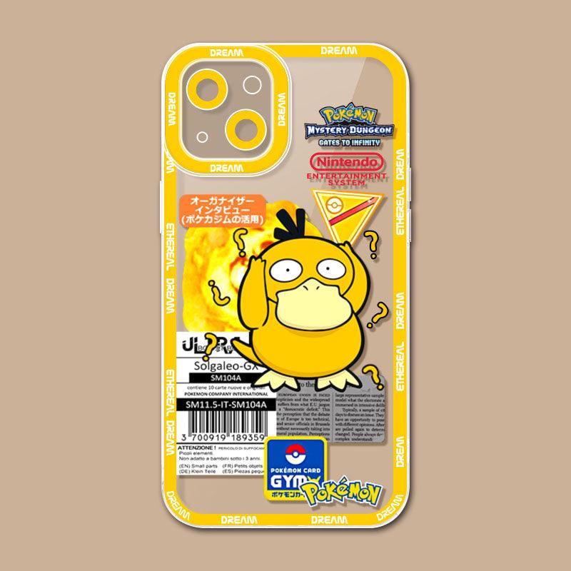 Coque Transparente Pokémon pour iPhone 12 Mini, Wiqeo, Déstockeur de Coques  Pour iPhone