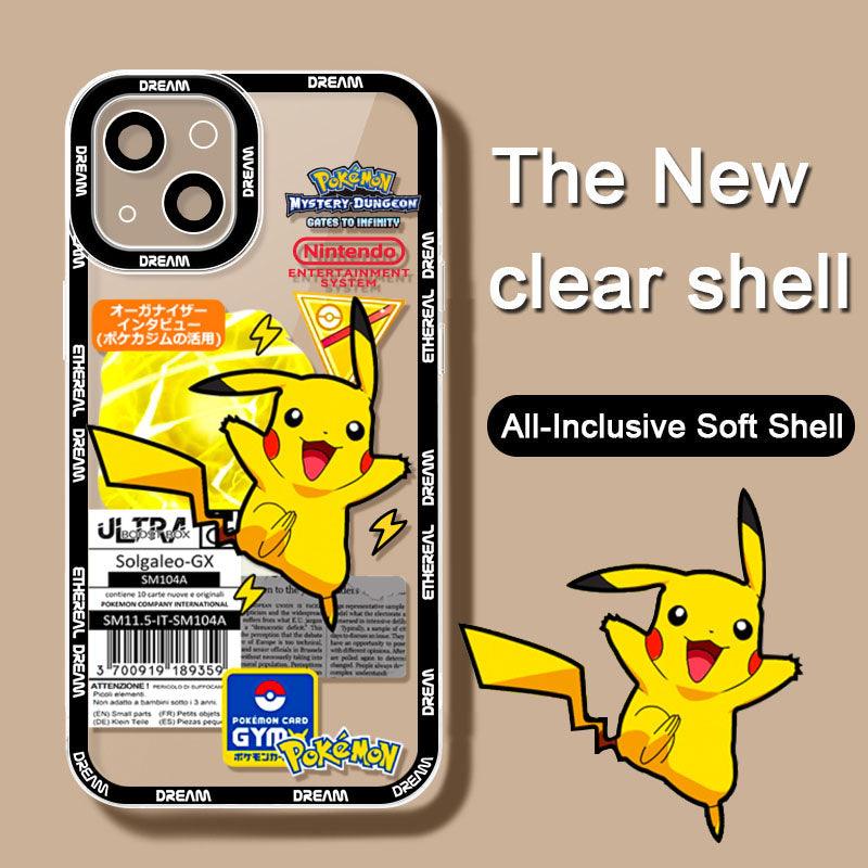 Coque Transparente Pokémon pour iPhone Xs - Coque Wiqeo 10€-15€, Coque, iPhone Xs, Silicone, Transparente Wiqeo, Déstockeur de Coques Pour iPhone