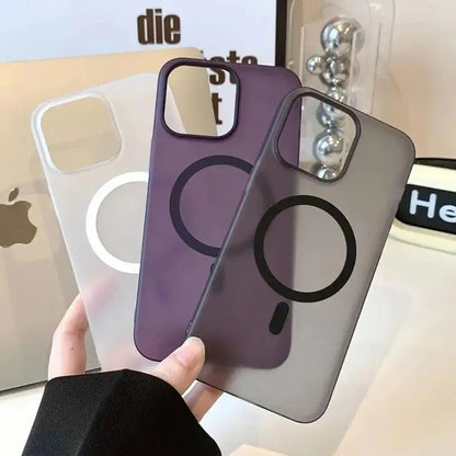 Coque Ultra-Mince MagSafe Transparente et Résistante pour iPhone 12