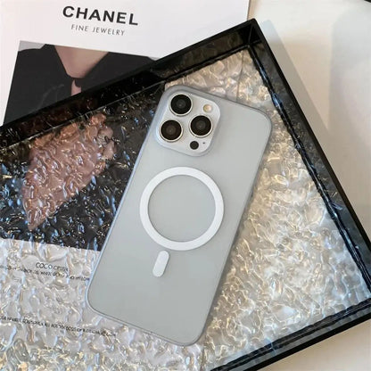 Coque Ultra-Mince MagSafe Transparente et Résistante pour iPhone 12 - Transparent