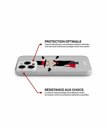 Coque vampire sourire sinistre pour iPhone