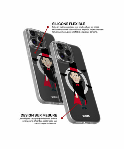 Coque vampire sourire sinistre pour iPhone