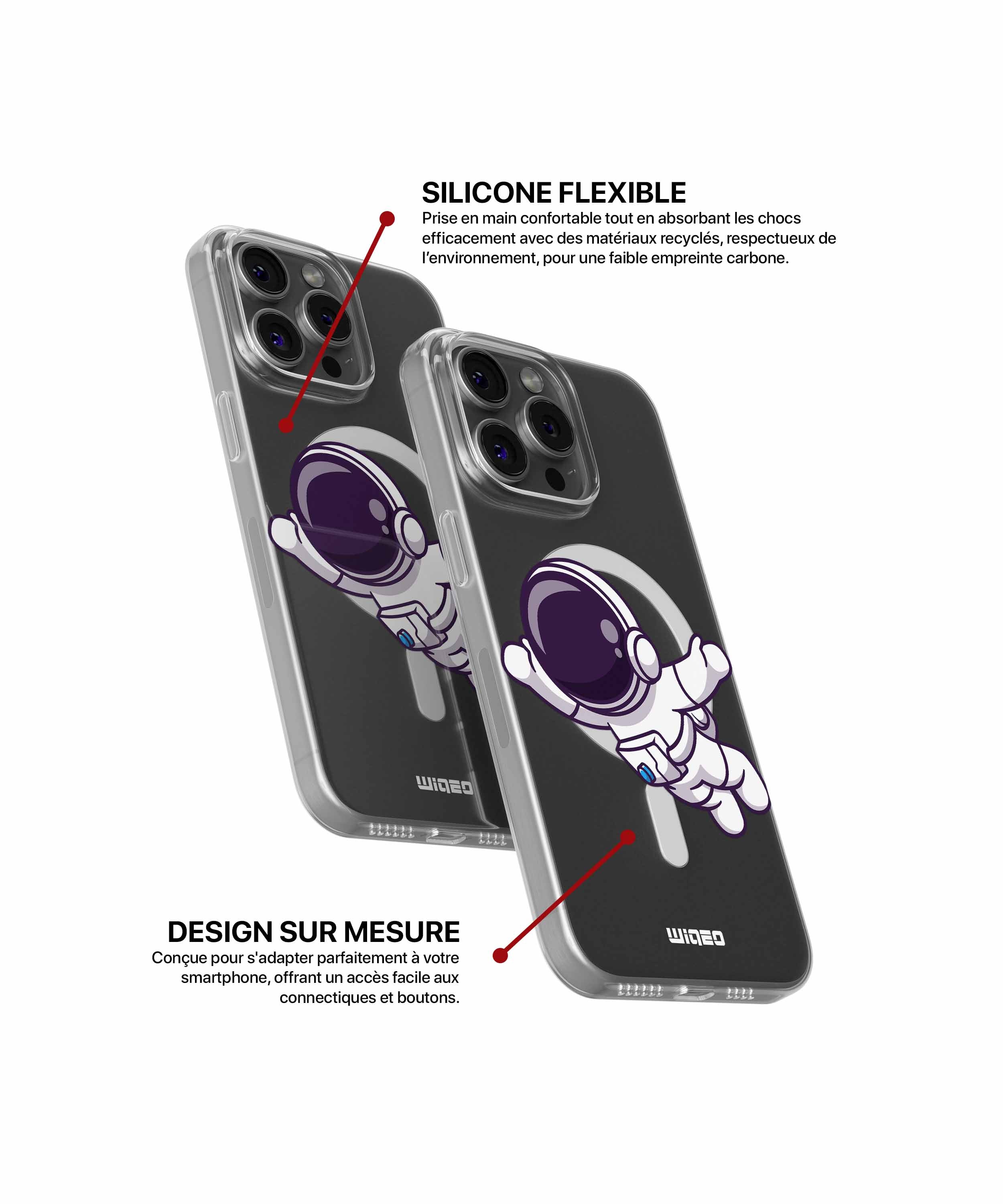 Coque voyageur des étoiles pour iPhone