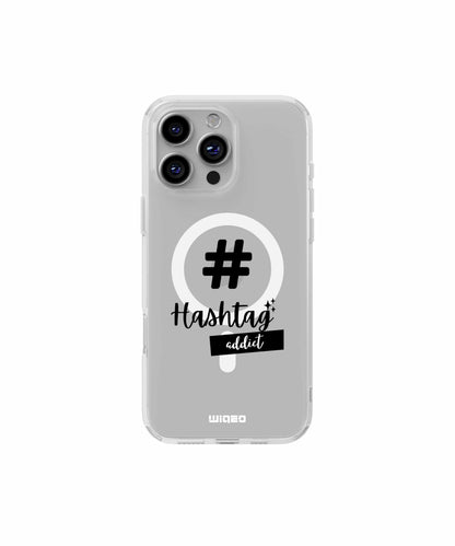 Coque Hashtag addict pour iPhone