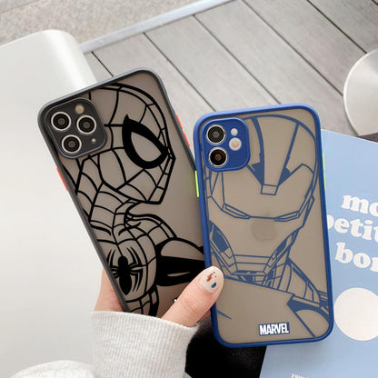 Coque Spiderman/Iron Man pour iPhone 11