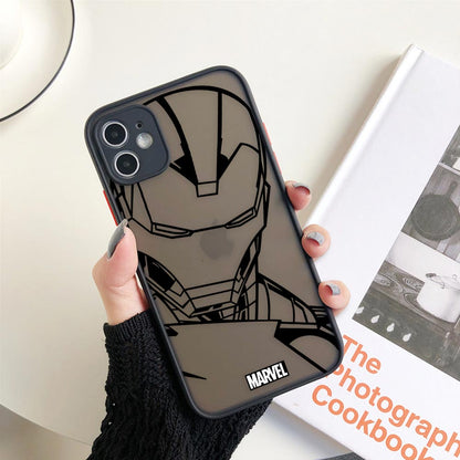 Coque Spiderman/Iron Man pour iPhone 11 - 2 / Noir