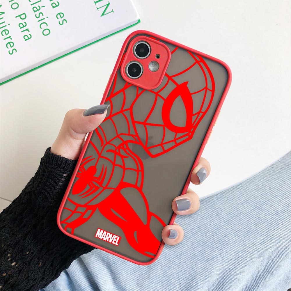 Coque Spiderman/Iron Man pour iPhone 11 - 1 / Rouge