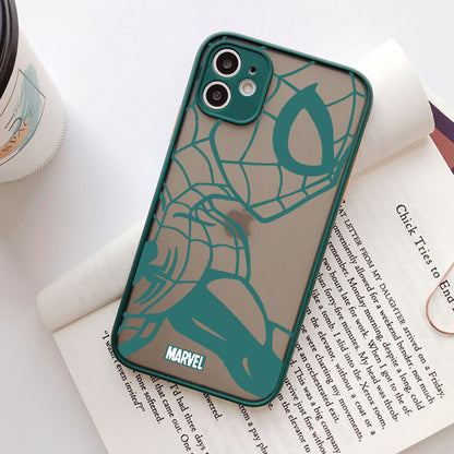 Coque Spiderman/Iron Man pour iPhone 11 - 1 / Bleu Clair