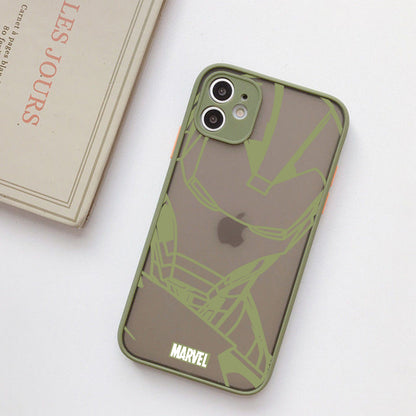 Coque Spiderman/Iron Man pour iPhone 11 Pro - 2 / Vert