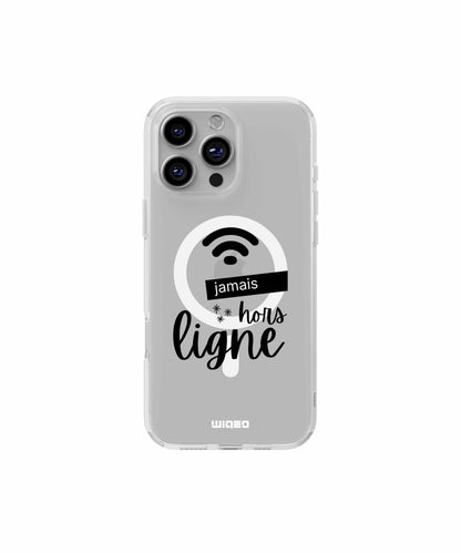 Coque jamais hors ligne pour iPhone