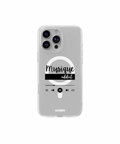 Coque musique addict pour iPhone