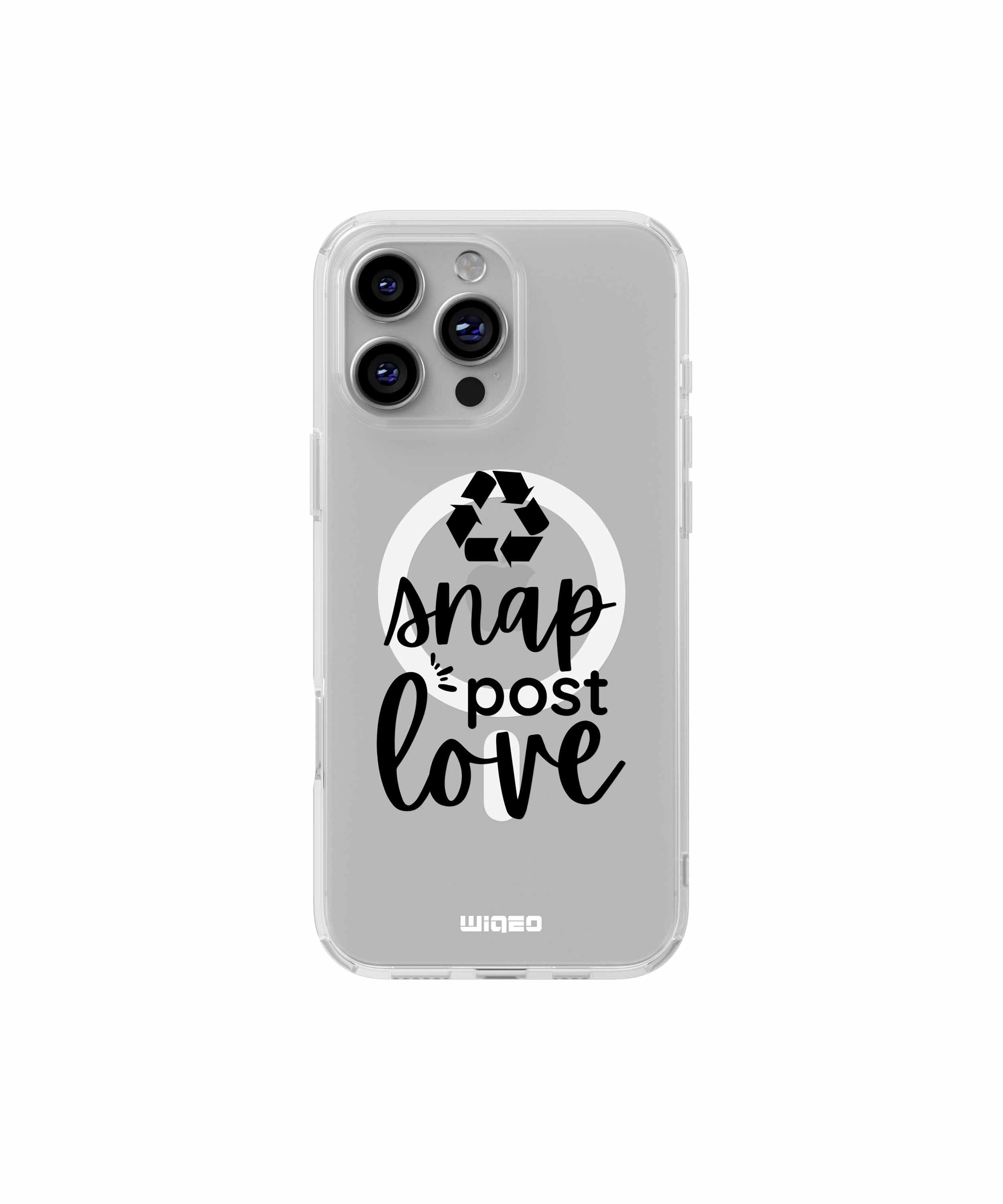 Coque snap post love pour iPhone