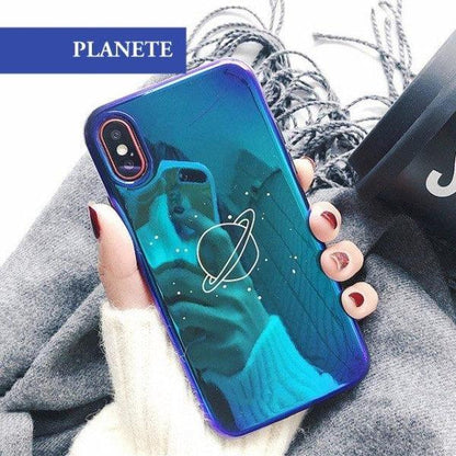 Coque à placage Blu-Ray et dessin des planètes pour iPhone 11 - Wiqeo Apple, Coque, Elle, Fine, iPhone 11, Slim, Tendance, Ultra Slim Wiqeo, Déstockeur de Coques Pour iPhone