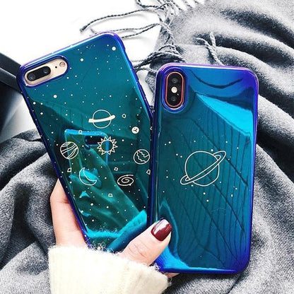 Coque à placage Blu-Ray et dessin des planètes pour iPhone 11 Pro - Wiqeo Apple, Coque, Elle, Fine, iPhone 11 Pro, Slim, Tendance, Ultra Slim Wiqeo, Déstockeur de Coques Pour iPhone