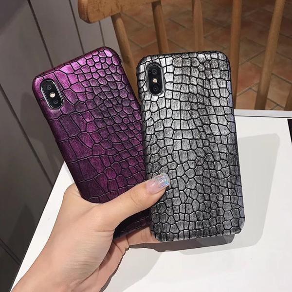 Coque de luxe aspect cuir peau de crocodile pour iPhone 11 Pro Max - Coque Wiqeo Apple, Coque, Elle, Fine, iPhone 11 Pro Max, Slim, Tendance, Ultra Slim Wiqeo, Déstockeur de Coques Pour iPhone