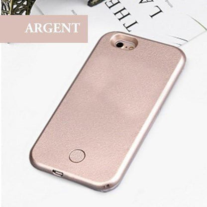 Coque de luxe avec lumière flash LED pour des selfies parfaits pour iPhone 11 - Coque Wiqeo Apple, Coque, Elle, Fine, iPhone 11, Lui, Slim, Tendance, Ultra Slim Wiqeo, Déstockeur de Coques Pour iPhone