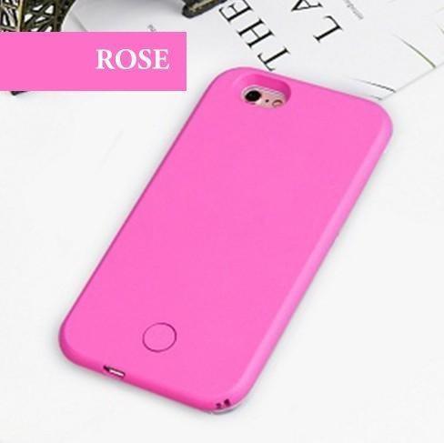 Coque de luxe avec lumière flash LED pour des selfies parfaits pour iPhone SE 2020 - Coque Wiqeo Apple, Coque, Elle, Fine, iPhone SE 2020, Lui, Slim, Tendance, Ultra Slim Wiqeo, Déstockeur de Coques Pour iPhone