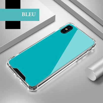 Coque de luxe avec placage miroir et coins renforcés pour iPhone 11 - Coque Wiqeo Apple, Coque, Elle, Fine, iPhone 11, Slim, Tendance, Ultra Slim Wiqeo, Déstockeur de Coques Pour iPhone