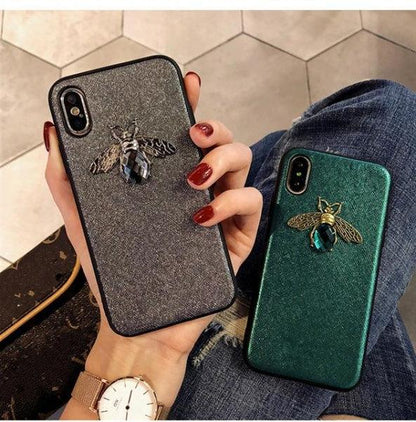 Coque de luxe motif d'abeille brillante et pièce de diamant pour iPhone 11 Pro Max - Coque Wiqeo Apple, Coque, Elle, Fine, iPhone 11 Pro Max, Slim, Tendance Wiqeo, Déstockeur de Coques Pour iPhone