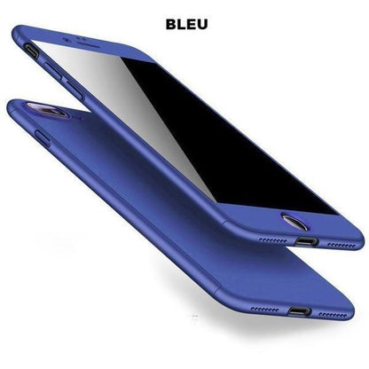 Coque en silicone totale protection 360 avec verre trempé pour iPhone 11 - Coque Wiqeo Apple, Coque, Elle, Fine, iPhone 11, Lui, Slim, Tendance, Ultra Slim Wiqeo, Déstockeur de Coques Pour iPhone