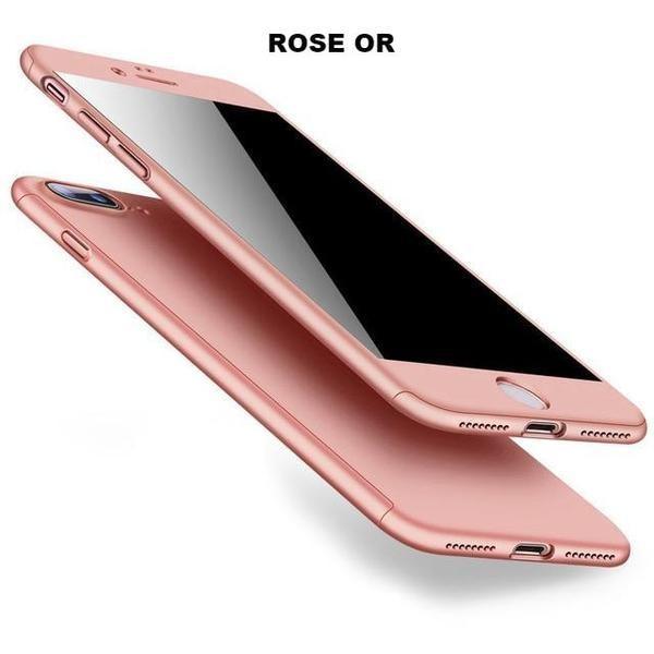 Coque en silicone totale protection 360 avec verre trempé pour iPhone 11 Pro - Coque Wiqeo Apple, Coque, Elle, Fine, iPhone 11 Pro, Lui, Slim, Tendance, Ultra Slim Wiqeo, Déstockeur de Coques Pour iPhone