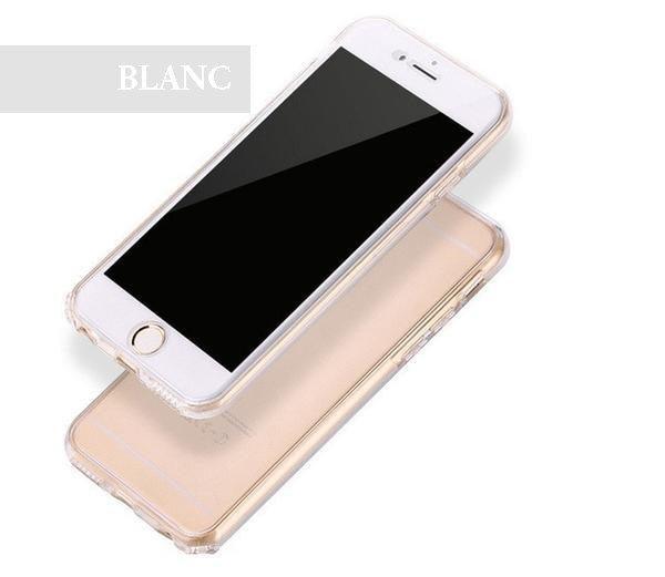 Coque en silicone TPU totale protection couverture 360 pour iPhone 5 - Coque Wiqeo Apple, Coque, Elle, Fine, iPhone 5, Lui, Slim, Tendance, Ultra Slim Wiqeo, Déstockeur de Coques Pour iPhone