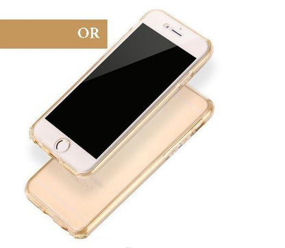 Coque en silicone TPU totale protection couverture 360 pour iPhone 5 - Coque Wiqeo Apple, Coque, Elle, Fine, iPhone 5, Lui, Slim, Tendance, Ultra Slim Wiqeo, Déstockeur de Coques Pour iPhone