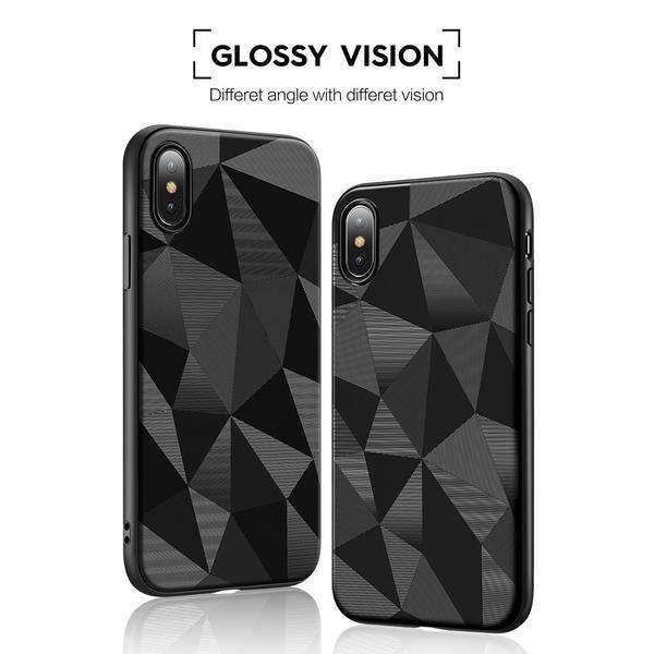 Coque luxueuse aspect diamant et effet métallique brossé pour iPhone 11 Pro - Coque Wiqeo Apple, Coque, Elle, Fine, iPhone 11 Pro, Slim, Tendance, Ultra Slim Wiqeo, Déstockeur de Coques Pour iPhone