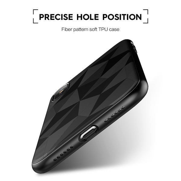 Coque luxueuse aspect diamant et effet métallique brossé pour iPhone 11 - Coque Wiqeo Apple, Coque, Elle, Fine, iPhone 11, Slim, Tendance, Ultra Slim Wiqeo, Déstockeur de Coques Pour iPhone