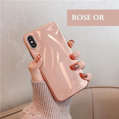 Coque luxueuse aspect diamant et placage miroir pour iPhone 11 Pro Max - Coque Wiqeo Apple, Coque, Elle, Fine, iPhone 11 Pro Max, Slim, Tendance, Ultra Slim Wiqeo, Déstockeur de Coques Pour iPhone