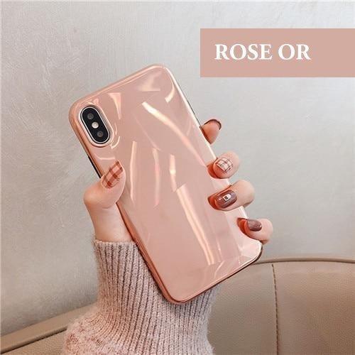 Coque luxueuse aspect diamant et placage miroir pour iPhone 11 Pro - Coque Wiqeo Apple, Coque, Elle, Fine, iPhone 11 Pro, Slim, Tendance, Ultra Slim Wiqeo, Déstockeur de Coques Pour iPhone