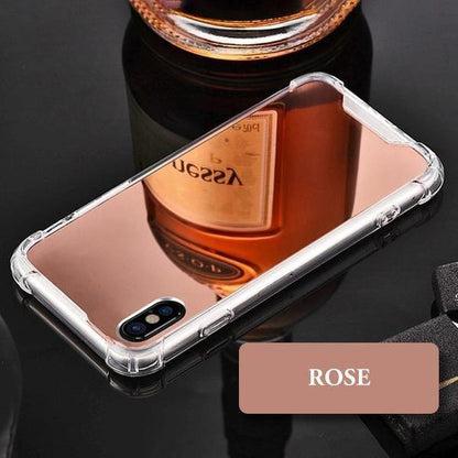 Coque luxueuse avec placage miroir en silicone et coins renforcés pour iPhone 11 Pro - Coque Wiqeo Apple, Coque, Elle, Fine, iPhone 11 Pro, Lui, Slim, Tendance Wiqeo, Déstockeur de Coques Pour iPhone