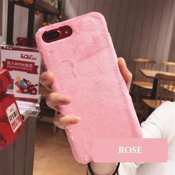 Coque luxueuse en fourrure douce pour iPhone 11 Pro Max - Coque Wiqeo Apple, Coque, Elle, Fine, iPhone 11 Pro Max, Lui, Slim, Tendance, Ultra Slim Wiqeo, Déstockeur de Coques Pour iPhone