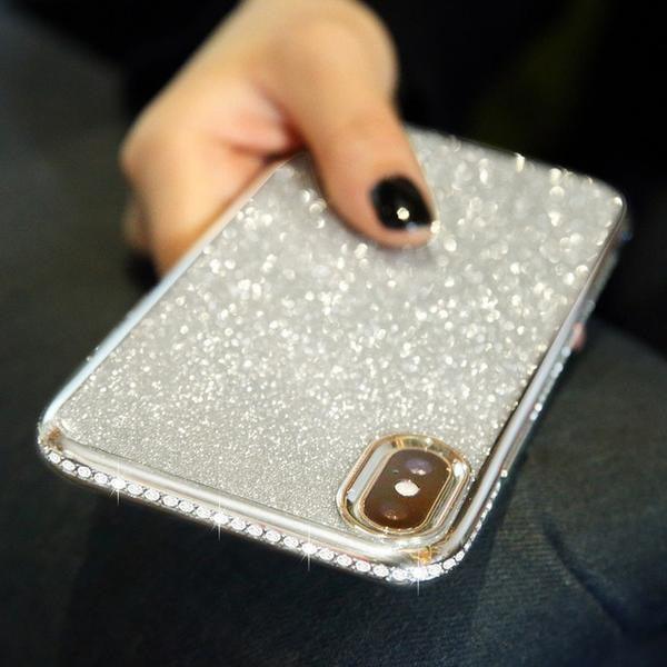 Coque luxueuse incrustée de strass et ultra brillante pour iPhone 11 - Coque Wiqeo Apple, Coque, Elle, Fine, iPhone 11, Lui, Slim, Tendance, Ultra Slim Wiqeo, Déstockeur de Coques Pour iPhone