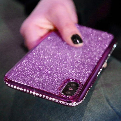 Coque luxueuse incrustée de strass et ultra brillante pour iPhone 12 Pro - Coque Wiqeo Apple, Coque, Elle, Fine, iPhone 12 Pro, Lui, Slim, Tendance, Ultra Slim Wiqeo, Déstockeur de Coques Pour iPhone