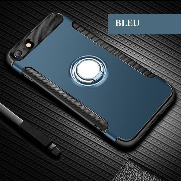 Coque magnétique aspect carbone avec support d'appui 360 pour iPhone 11 - Coque Wiqeo Apple, Coque, Elle, Fine, iPhone 11, Lui, Slim, Tendance, Ultra Slim Wiqeo, Déstockeur de Coques Pour iPhone