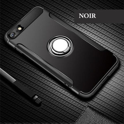 Coque magnétique aspect carbone avec support d'appui 360 pour iPhone 11 - Coque Wiqeo Apple, Coque, Elle, Fine, iPhone 11, Lui, Slim, Tendance, Ultra Slim Wiqeo, Déstockeur de Coques Pour iPhone